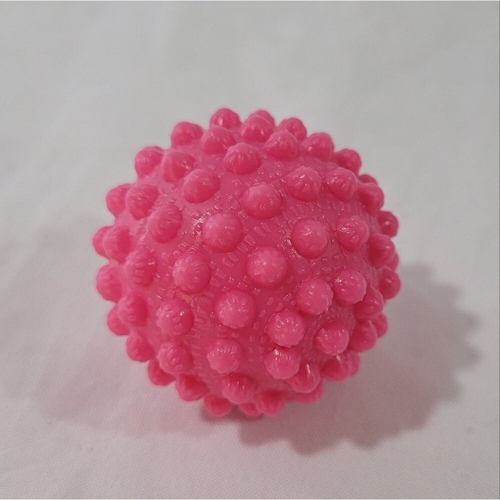 2" pink foot muscle massage ball 2 pack